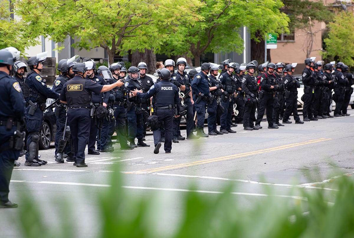 Police arrest protesters who took over UC Berkeley building