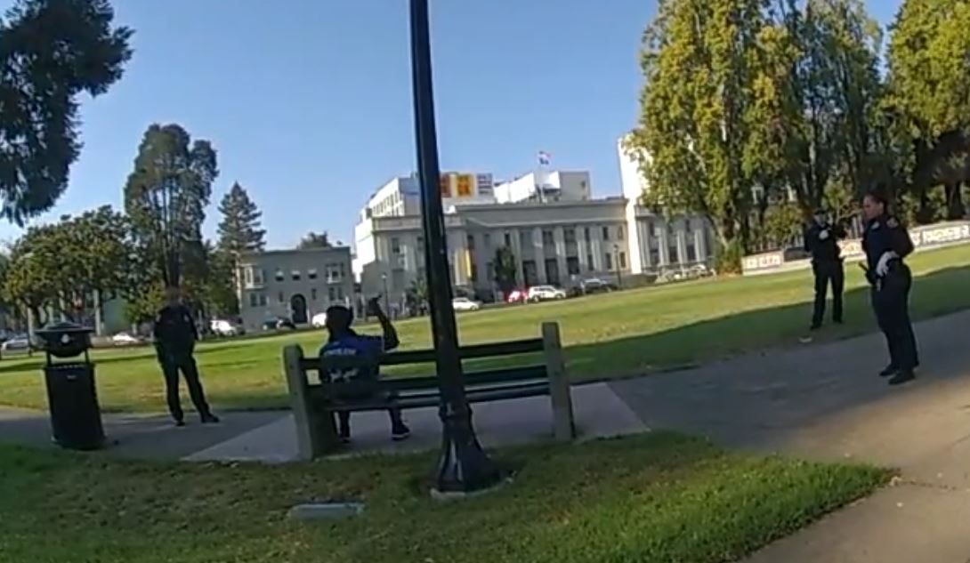 Woman charged with assaulting police at Berkeley park