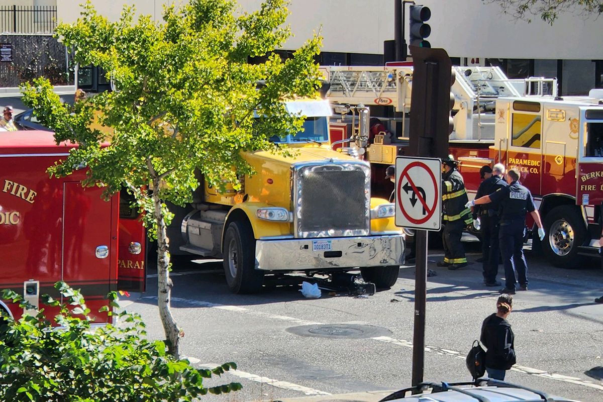 UPDATE: Man struck by dump truck driver dies after crash