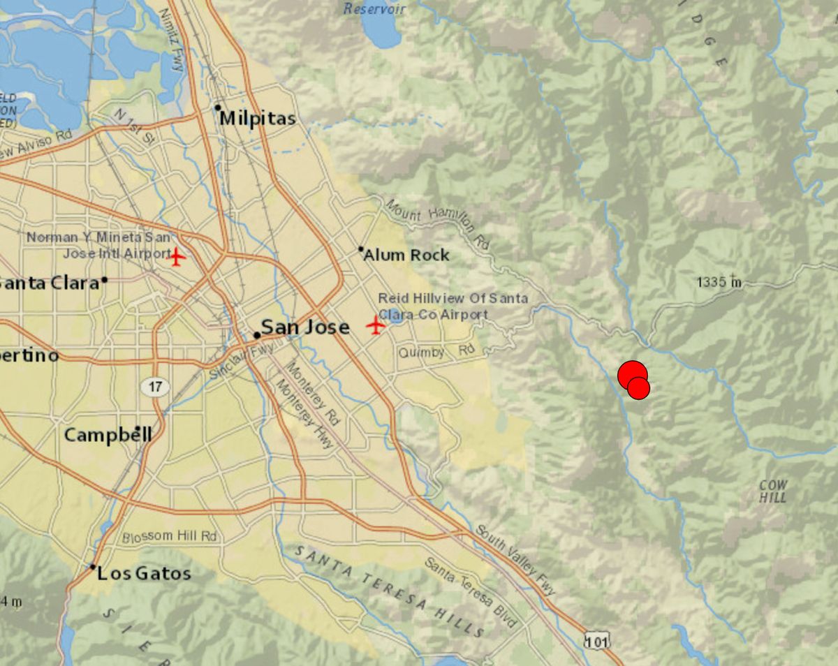 Magnitude 5.1 earthquake in San Jose shakes Berkeley