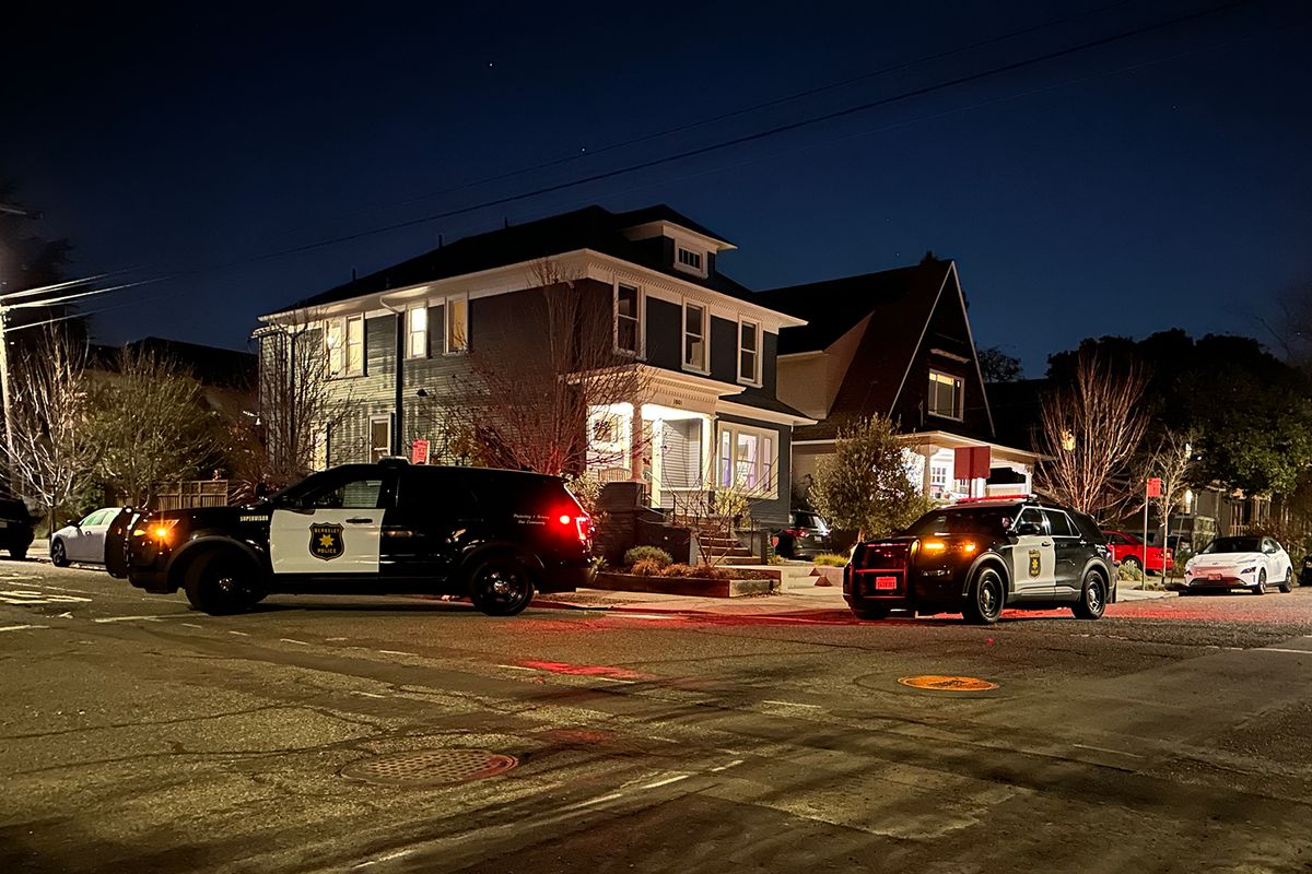 UPDATE: Gunfire strikes home, cars on Grant Street in Berkeley