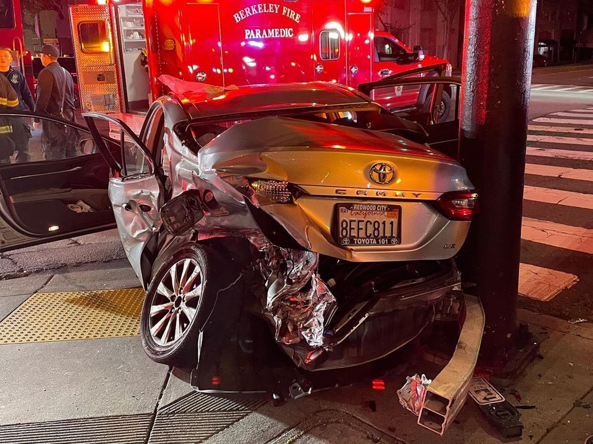 Berkeley police: Reckless driver strikes Lyft, sends rider to ICU