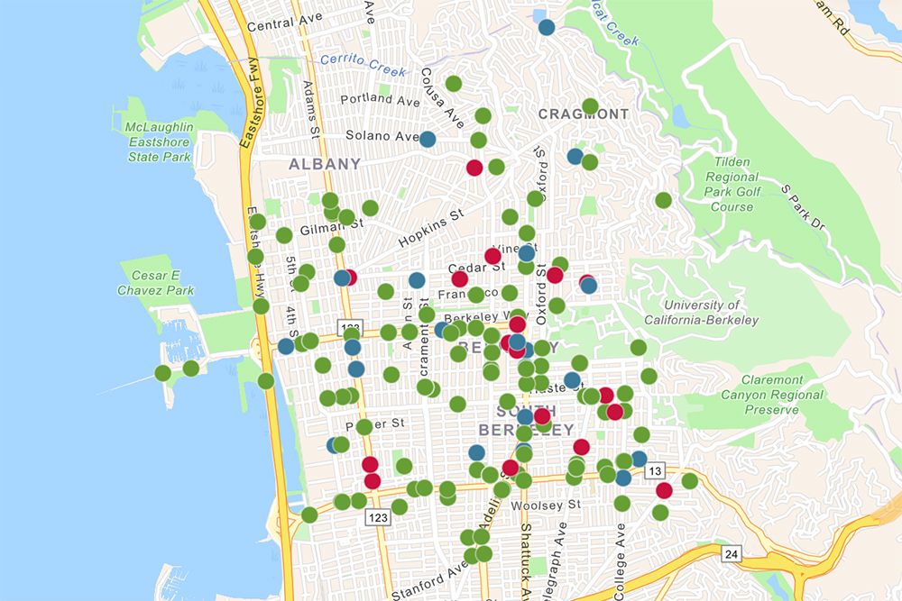 Explore Berkeley traffic data on the BPD Transparency Hub