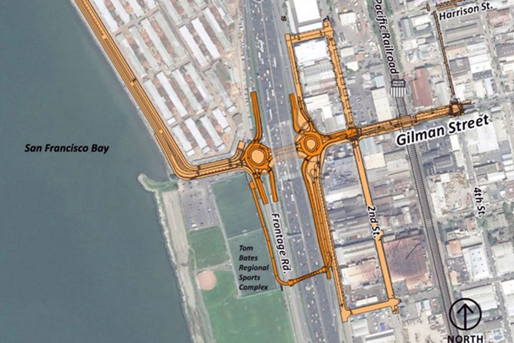 2 blocks of Gilman closed for roundabout work through June