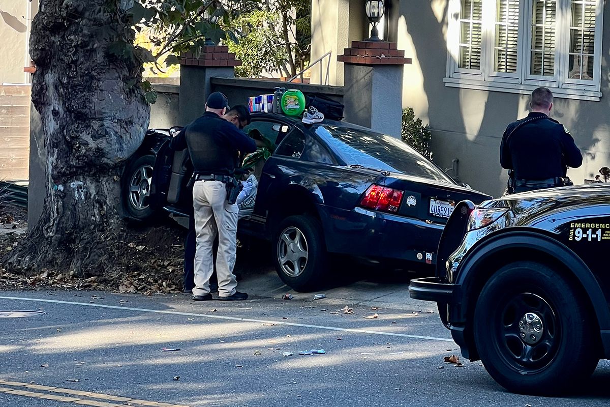 Orinda police chase leads to Berkeley crash, arrest