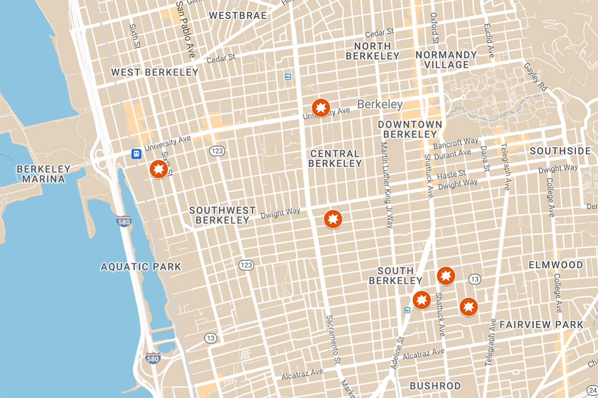 Berkeley sees 7 catalytic converter thefts in just hours