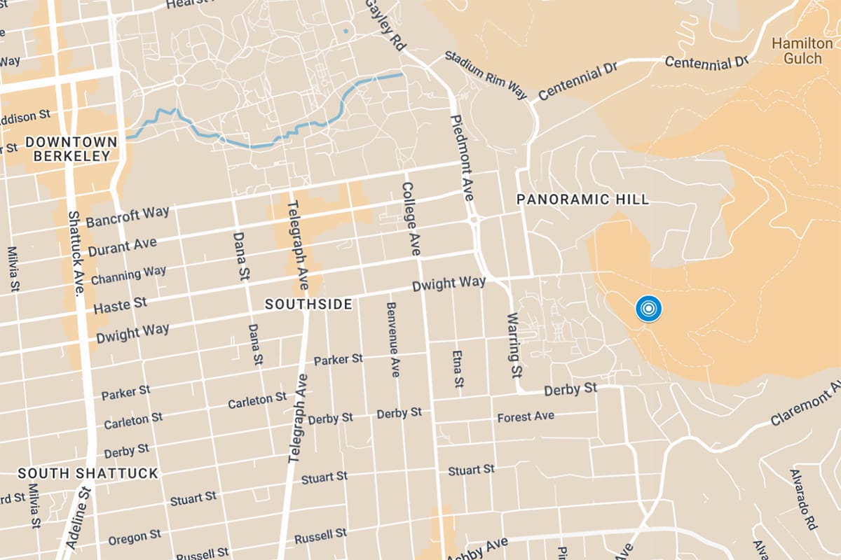 Yes, Berkeley did have a small earthquake Sunday morning