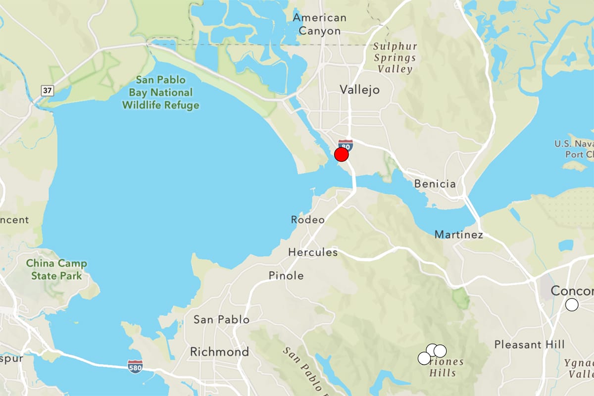 Magnitude 3.5 earthquake shakes East Bay