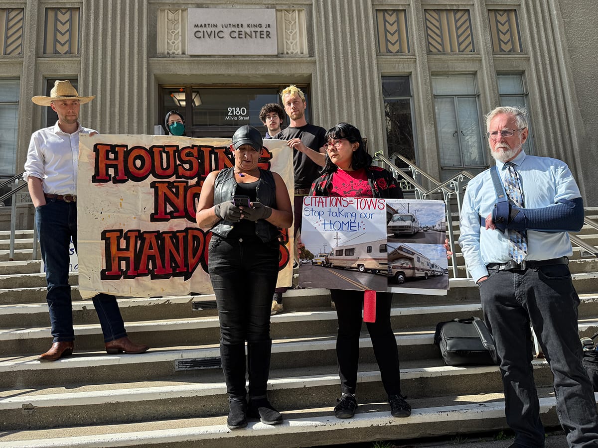 Berkeley calls off Harrison homeless camp closure for now