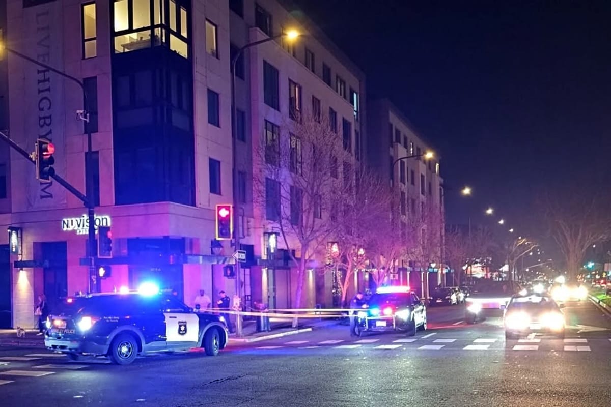 Man struck by driver in Berkeley crosswalk, taken to Highland