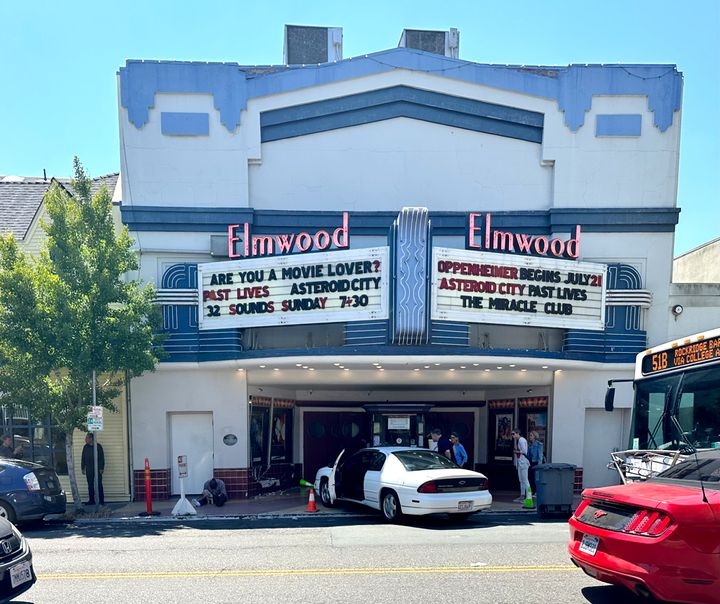 Berkeley's Elmwood Theatre temporarily closed by car crash