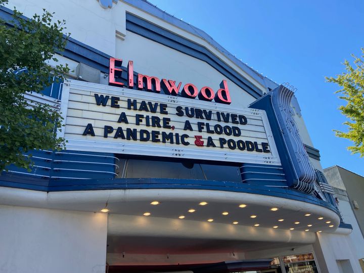 Elmwood Theatre is back! Online tickets are on sale again
