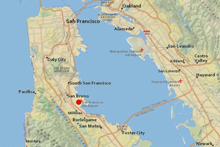 Magnitude 3.7 earthquake at SFO shakes Berkeley
