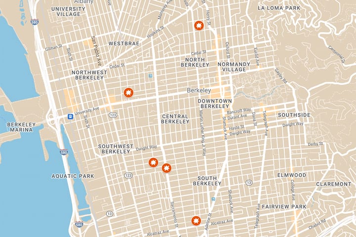 Berkeley police investigate pepper-spray robbery spree