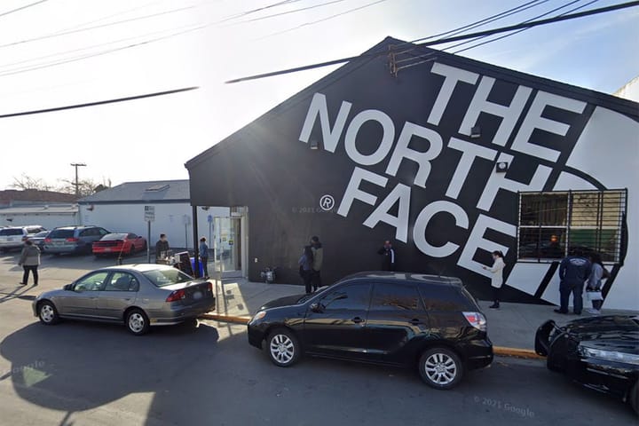 Group of 7 makes off with $19,000 in North Face goods