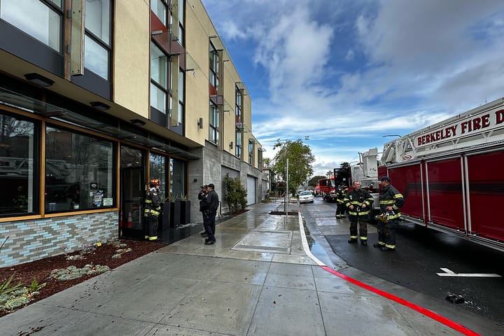 Berkeley hotel lobby fire prompts arson investigation