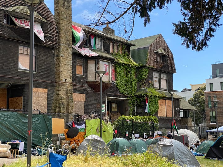 Preservationists worry about fate of occupied Cal building