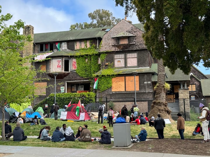 Activists take over UC Berkeley building near People's Park