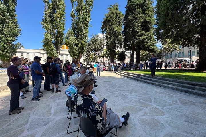 Berkeley's Civic Center Park has reopened
