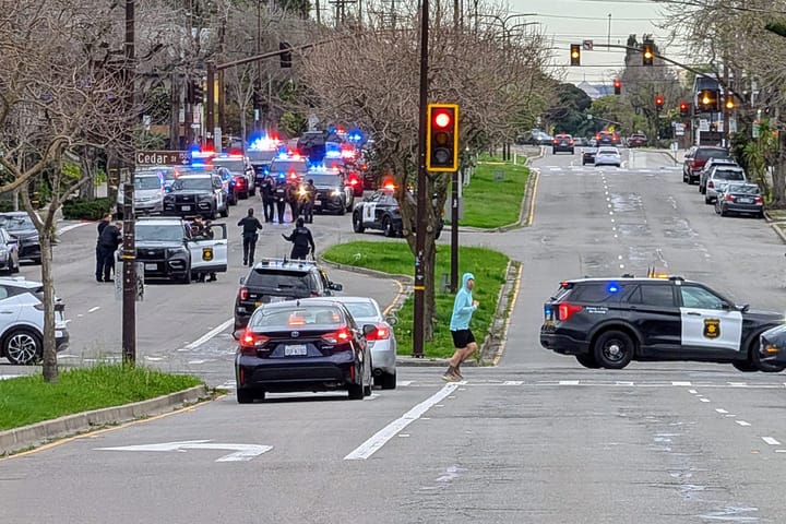 Man arrested after pointing replica gun at passing drivers