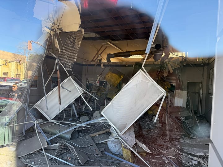 Berkeley ceiling collapse sends woman to hospital