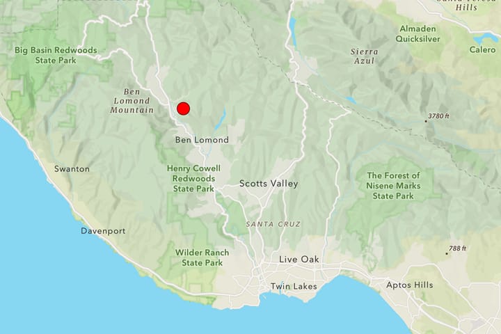 Santa Cruz County earthquake jolts Bay Area